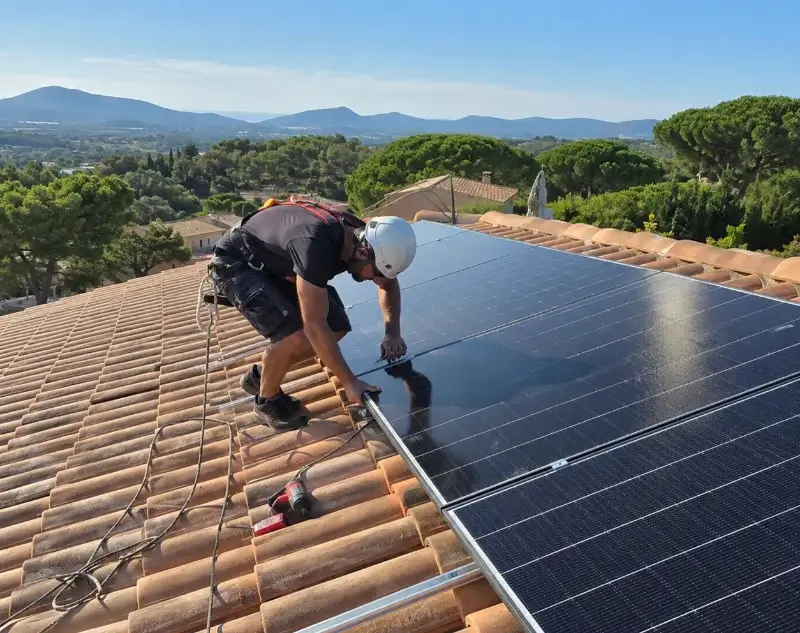 Installateur panneaux solaires Aigues-Vives — pose photovoltaïque sur toiture
